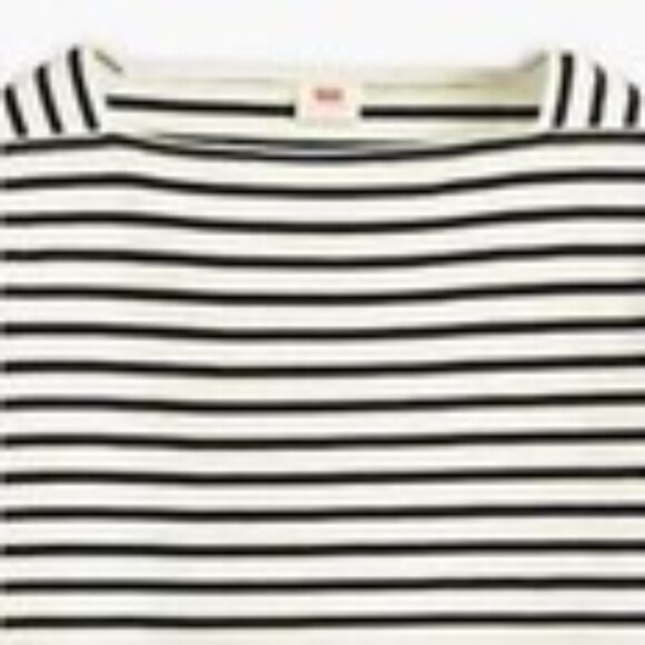 Levi’s® Bay Sailor Long-Sleeve Tee - Timeless nautical navy white stripes - Picture 5 of 7